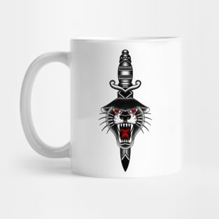 HomeSchoolTattoo Panther & Dagger Mug